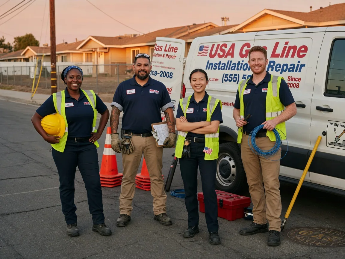 Gas Line Installation company in Reedville, VA